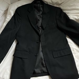 Oversized black blazer